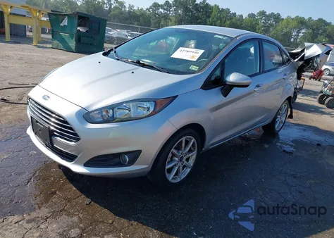 2019 Ford Fiesta Se из США, поврежденный, VIN 3FADP4BJ8KM137560